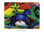 Reprodukce - Expresionismus - Blaues Pferdchen