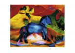 Reprodukce - Expresionismus - Das blaue Pferdchen