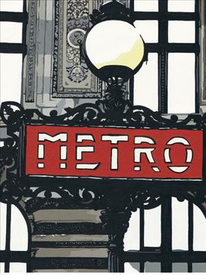 Reprodukce - Fotografie - Metro in Paris, Jo Fairbrother
