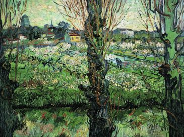 Reprodukce - Impresionismus - Blick auf Arles, Vincent van Gogh