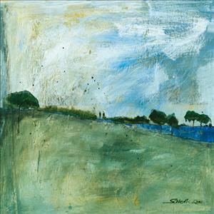 Reprodukce - Krajiny - Blue Landscape, Gabriele Scherk