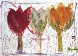 Reprodukce - Květiny - 3 Tulips