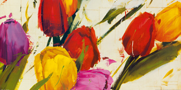 Reprodukce - Květiny - Tulips, Antonio Massa