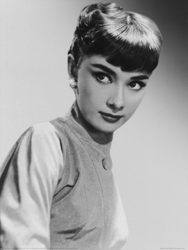 Reprodukce - Lidé - Audrey Hepburn - Portrait, Hero