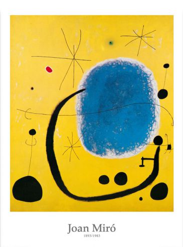 Reprodukce - Modernismus - L´oro dell´Azzurro, Joan Miró