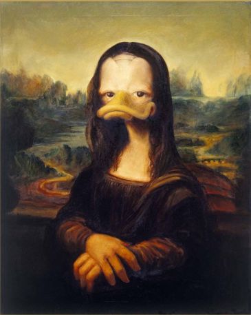 Reprodukce - Plakáty - Leonardo da Vinci - Mona Lisa I, Die Duckomenta ©interDuck