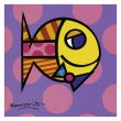 Reprodukce - Pop a op art - Striped Fish
