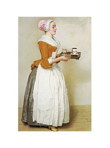 Romantismus - Schokoladenmädchen, Jean Etienne Liotard